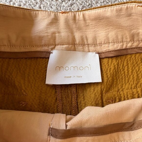 Momoni Indra Pant - Cigar Brown Stretch Cotton & Modal Corduroy - Size 42 (6) - Picture 2 of 8
